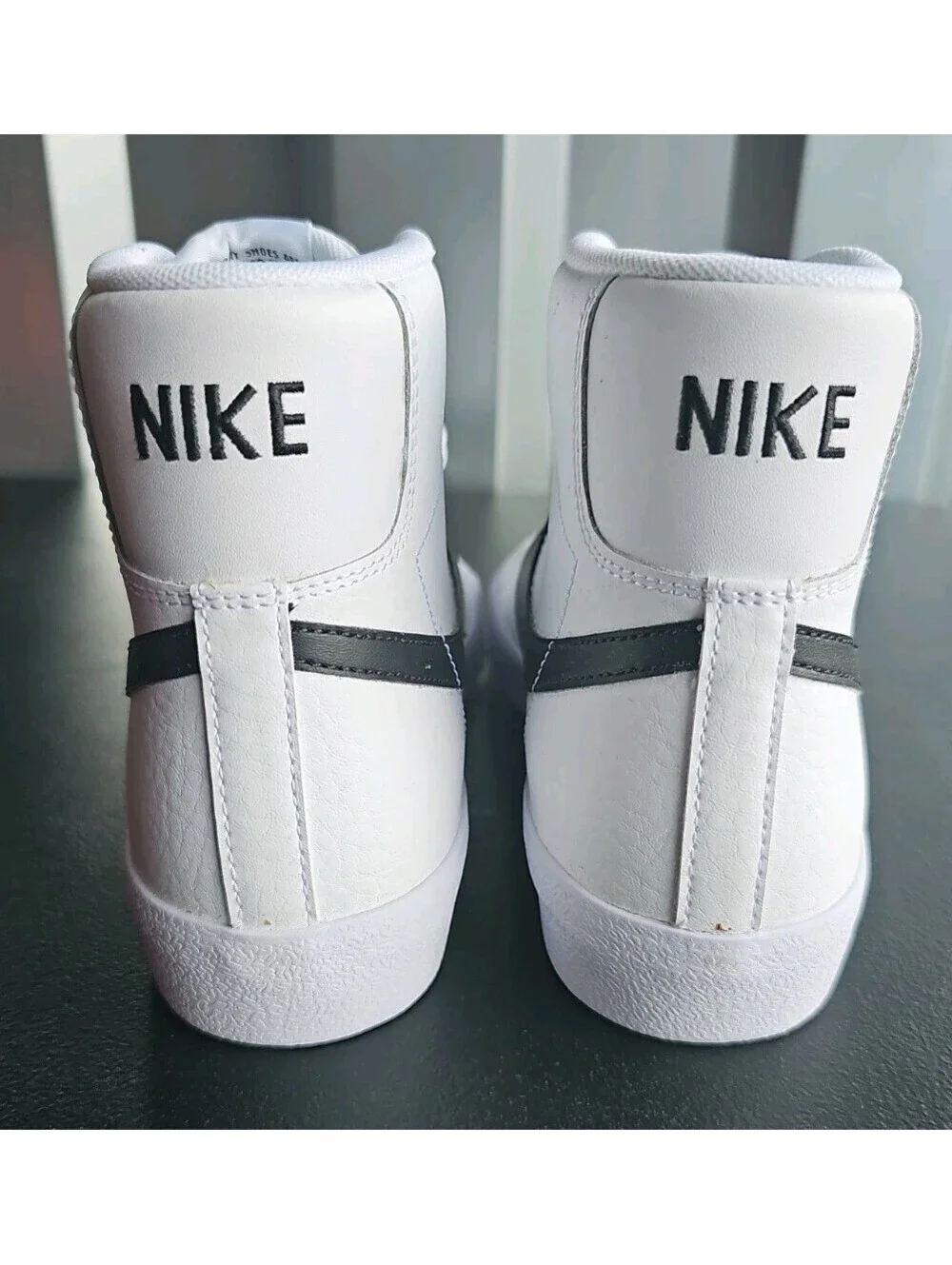 Size 6 (GS) - Nike Blazer Mid 77 White Black
